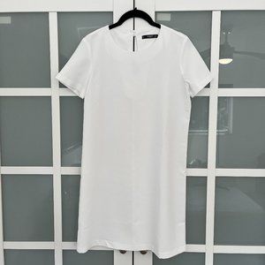 Mango White Mini Dress